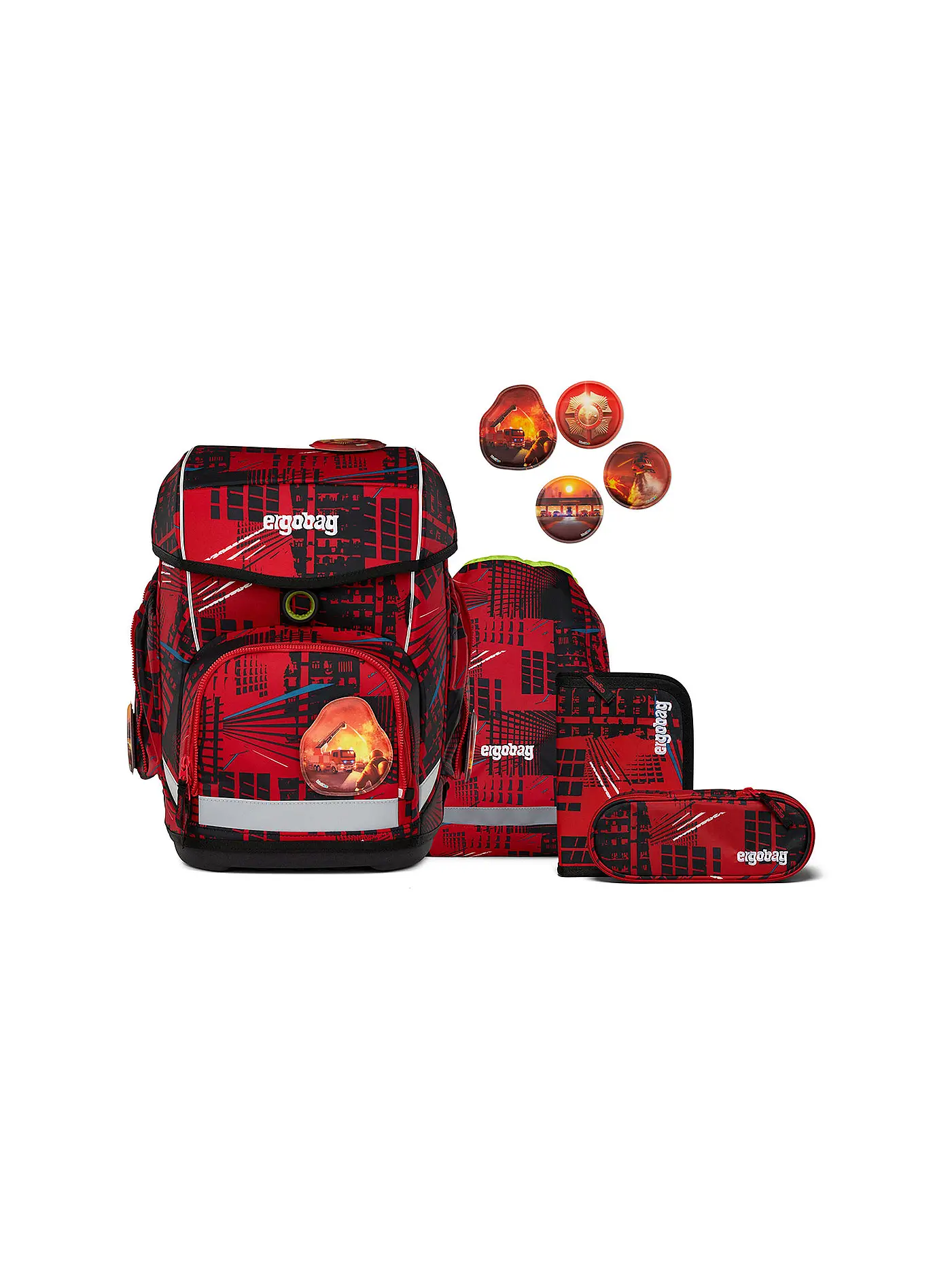 ERGOBAG | Schultaschen Set 5tlg CUBO | 